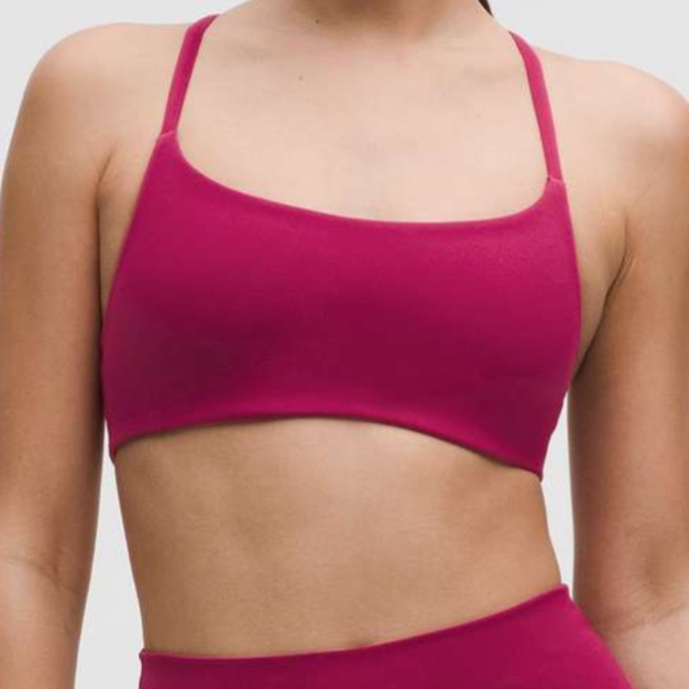 🆕 Lululemon Wunder Train Strappy Racer Bra A/B - Sz 10